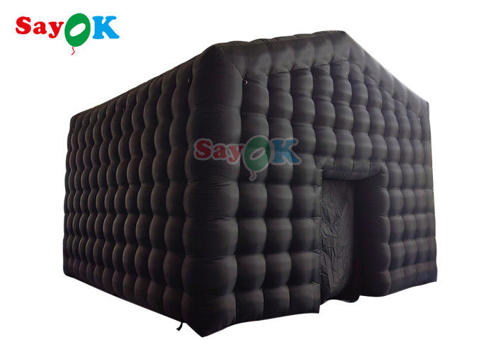 5.5x4.9x4.3mH Tienda de club nocturno inflable con luz discoteca