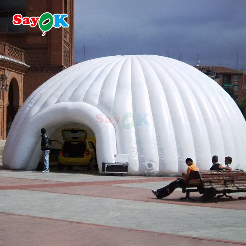 Carpa de iglu portátil grande cúpula inflable para fiesta al aire libre evento club boda