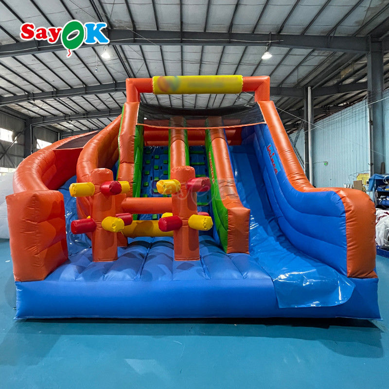 Slide gigante inflable PVC inflable seco doble deslizador comercial de deslizamiento inflable Casa de rebote para alquiler