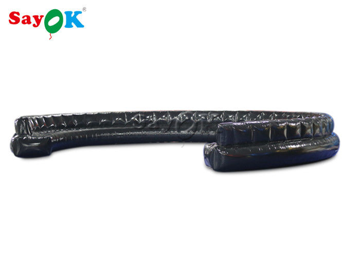 Los productos inflables de encargo sellados herméticamente negros explotan la aduana los 7.3m del sofá