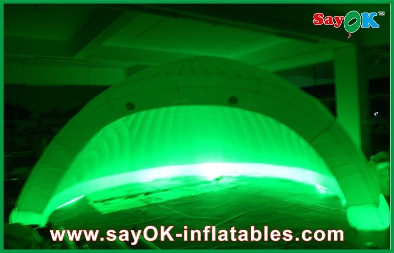 Tenda inflable LED personalizada para fiestas / exposiciones Casco Club nocturno Tenda inflable para fiestas