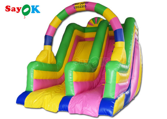 Deslizamiento inflable Parque de diversiones Deslizamiento inflable comercial Deslizador de agua frita 6x4x5m