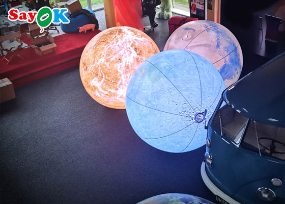 Planeta inflable de la tierra gigante de tierra del globo impresión completa de 40 pulgadas