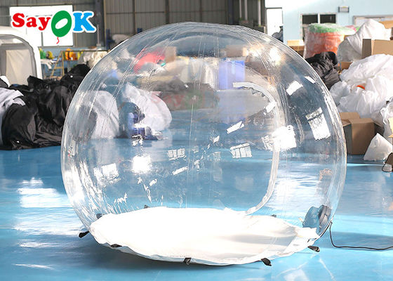 Carpa de campamento de burbujas inflable transparente Carpa de burbujas inflable campamento familiar patio trasero Fiestas observación de estrellas