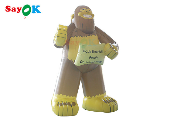 Gigante modificado para requisitos particulares Gorilla For Commercial Advertising inflable del tamaño
