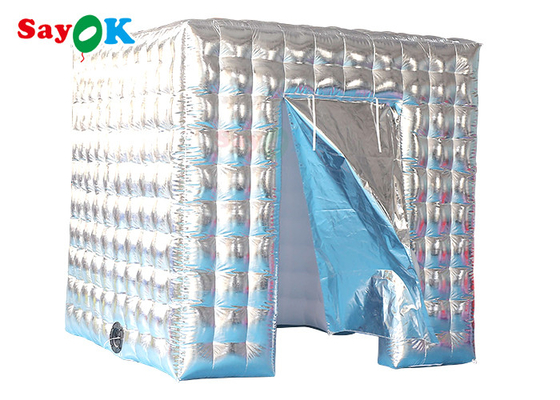 Publicidad de color blanco teledirigido de la cabina de la foto de Inflable de la pared del aire