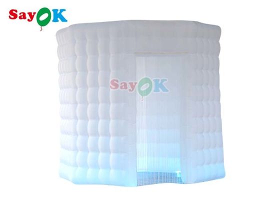 Impresión inflable impermeable de la cabina 2.5x2.5mH Digitaces de la foto