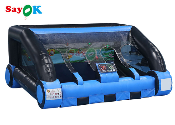 Juegos de Mini Shooting Gallery Inflatable Ips del partido para el patio de los niños de los adultos