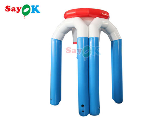 Aro de baloncesto inflable gigante del juego que lanza para la diversión de la familia