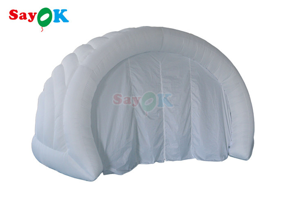 Tienda inflable del casco del viento del fútbol gigante de la resistencia para los acontecimientos