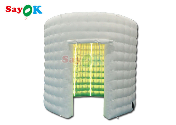 ROHS inflables para cabina de fotos de color blanco Pared para selfies telón de fondo para cabina de fotos Recinto