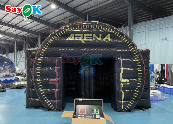 Funny Inflatable IPS Juegos Deportivos Inflatable Interactivo Centro Luce Batalla Con Play System Arena Tienda