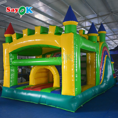 Gran Casa de Salto Inflable Comercial Inflable al aire libre Castillo de Salto Jardín de Juegos Salto y Deslizamiento