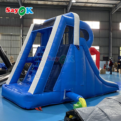 Fabricante profesional tobogán de agua inflable para adultos material de PVC tobogán inflable parque acuático para niños
