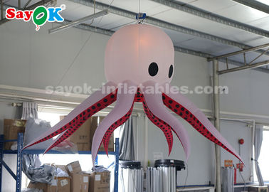 pulpo inflable del paño del nilón de los 2m con el control remoto para la decoración del partido