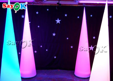 La decoración inflable atractiva de la iluminación/explota el cono para la Navidad