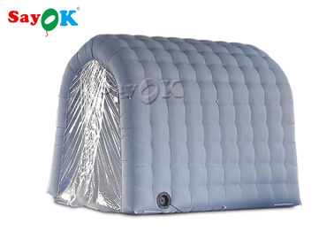 Túnel médico inflable gris de la desinfección de la tienda para el equipo del hospital