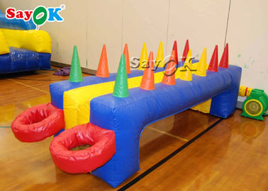 Los juegos de bolas inflables de flotación del juego de la patata del deporte del club inflable del juego explotan al juglar del aire