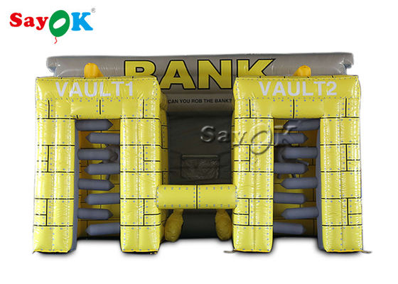 Juegos inflables inflables de los deportes del hotel IPS Ninja 5.3x3.5x3.3mH de los juegos de los deportes