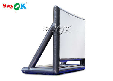 Pantalla de cine inflable hermética clara inflable de la pantalla 7x5mH del teatro alta