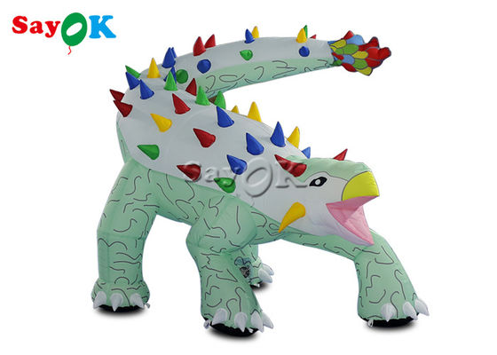 modelo inflable For Advertising de la historieta del Ankylosaurus 1.8x1.2mH