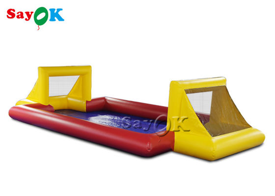 Campo de fútbol hermético del Pvc de fútbol del juego de pelota de los juegos inflables interactivos inflables de los deportes