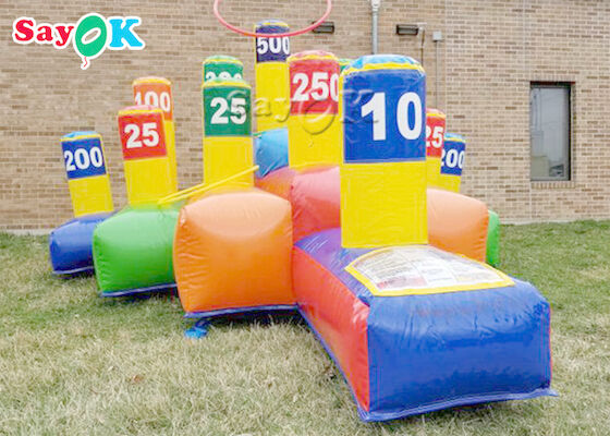 Juego inflable ULTRAVIOLETA del escándalo de la resistencia los 2.3x2.1m de los juegos inflables al aire libre pequeño al aire libre