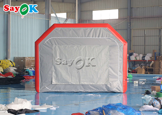 Tienda inflable para exteriores Tienda inflable hermética de aire se infunde en el spray Booth Pintura de automóviles