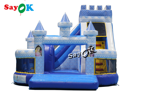 princesa el 16.5ft azul Bouncing Castle Commercial Hhouse de salto inflable de los 5m