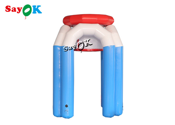 Juego inflable hermético comercial del carnaval del tiroteo del aro de baloncesto de los juegos de los deportes