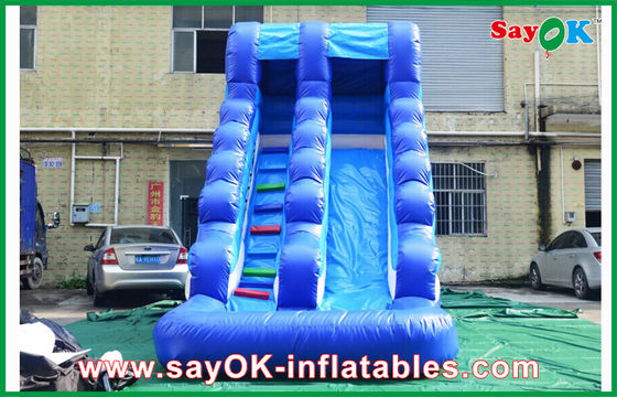 Deslizamiento de agua al aire libre Casa de rebote PVC Inflatable Divertido Deslizador Inodoro para Niños A prueba de aire