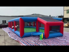 Durable PVC Tarpaulin Inflatable Sports Games Kids Inflatable Soccer Court