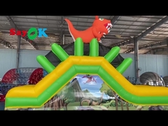 Portable Inflatable Bouncer Slide Gorilla Themed Blow Up Water Slide