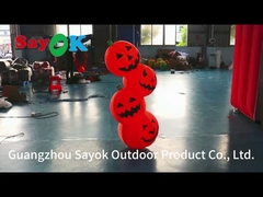 4.9ft forma de calabaza LED inflable modelo hinchado inflable decoración de Halloween calabaza