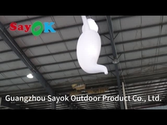 5 FT altura inflables de Halloween adornos fantasmas colgantes lindos al aire libre