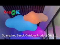 decoración de iluminación inflable