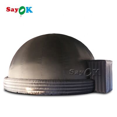 7m Cúpula de planetario de aire inflable Cúpula de proyección inflable Tienda para astronomía escolar