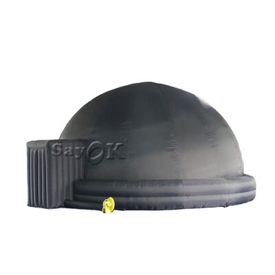 Tenda inflada de planetario de alta calidad Tenta inflada de astronomía planetario de proyección de cúpula para la escuela