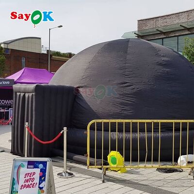 Tenda inflada de planetario de alta calidad Tenta inflada de astronomía planetario de proyección de cúpula para la escuela