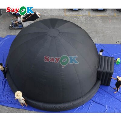 Sayok Carpa Domo Inflable Impermeable para Exteriores, Cine Planetario para Enseñanza Escolar