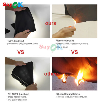 Escuela de Astronomía Sayok Cúpula de proyección inflable Tienda de proyección inflable Planetario Tienda Planetario Cúpula