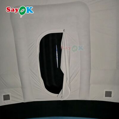 SAYOK carpa portátil de domo de planetario inflable para cine cine y educación escolar para niños con soplador de aire y esterilla de suelo