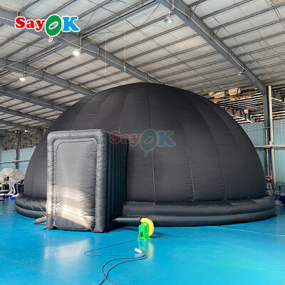 Cúpula de Planetario Inflable Profesional para Astronomía Educativa Escolar 12m de Diámetro