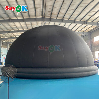 Cúpula de Planetario Inflable Profesional para Astronomía Educativa Escolar 12m de Diámetro