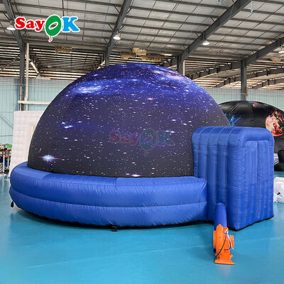 Cúpula Planetario Inflable SAYOK 100% Opaca Ignífuga con Diseño 3D Gratuito para Escuelas y Eventos