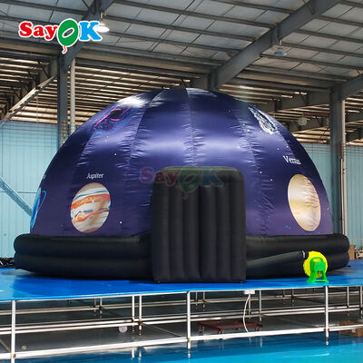 Cúpula Planetario Inflable SAYOK 100% Opaca Ignífuga con Servicio de Diseño 3D Gratuito para Escuelas y Museos