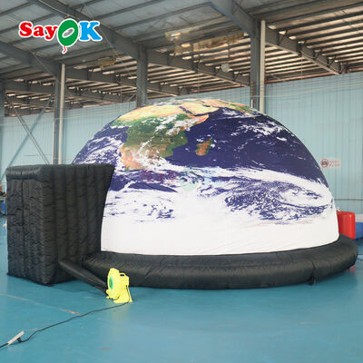 Cúpula de Planetario Inflable Ignífuga 100% Opaca de Tamaño Personalizable para Escuelas y Eventos