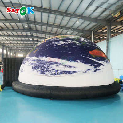 Cúpula de Planetario Inflable Ignífuga 100% Opaca de Tamaño Personalizable para Escuelas y Eventos