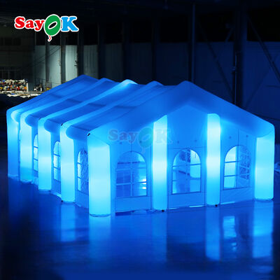 Large Inflatable Air Tent Portable Nightclub with Lighting for Outdoor Event, Wedding, Party, Festival