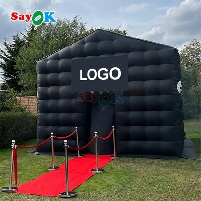 Tienda de disco inflable a prueba de viento para eventos y fiestas al aire libre